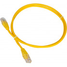Патч-корд Lanmaster TWT-45-45-3.0-YL вилка RJ-45-вилка RJ-45 кат.5е 3м желтый ПВХ (уп.:1шт)