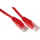 Патч-корд Lanmaster TWT-45-45-1.0-RD UTP RJ-45 вил.-вилка RJ-45 кат.5E 1м красный ПВХ (уп.:1шт)