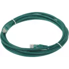 Патч-корд Lanmaster UTP TWT-45-45-3.0-GN UTP RJ-45 вил.-вилка RJ-45 кат.5E 3м зеленый ПВХ (уп.:1шт)