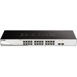 Коммутатор D-Link DGS-1210-26/F (L2) 24x1Гбит/с 2SFP управляемый