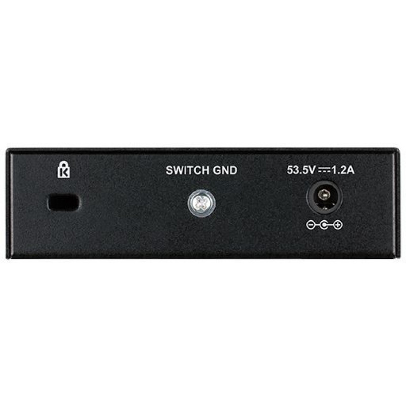 Коммутатор D-Link DES-1005P/B1A 5x100Мбит/с 4PoE 60W неуправляемый