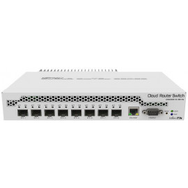 Коммутатор MikroTik CRS309-1G-8S+IN 1x1Гбит/с 8SFP+ 1PoE управляемый