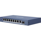 Коммутатор Hikvision DS-3E0510P-E/M 9x1Гбит/с 1SFP 8PoE 58W неуправляемый
