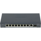 Коммутатор Hikvision DS-3E0510P-E/M 9x1Гбит/с 1SFP 8PoE 58W неуправляемый