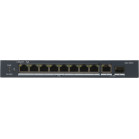 Коммутатор Hikvision DS-3E0510P-E/M 9x1Гбит/с 1SFP 8PoE 58W неуправляемый