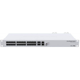 Коммутатор MikroTik CRS326-24S+2Q+RM (L3) 1x100Мбит/с 24SFP+ 2xQSFP+ управляемый