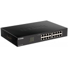 Коммутатор D-Link DGS-1100-16V2/A (L2) 16x1Гбит/с управляемый