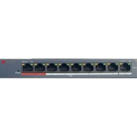 Коммутатор HiWatch DS-S908P(B) 9x100Мбит/с 8PoE 60W неуправляемый