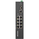 Коммутатор Hikvision DS-3T1310P-SI/HS 8x100Мбит/с 1x1Гбит/с 1SFP 6PoE+ 2PoE++ 110W неуправляемый
