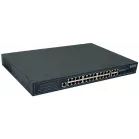 Коммутатор Osnovo SW-8244/L(400W) (L2+) 28x1Гбит/с 4xКомбо(1000BASE-T/SFP) 24PoE+ 400W управляемый