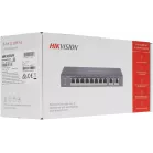 Коммутатор Hikvision DS-3E0310P-E/M(B) 8x100Мбит/с 1x1Гбит/с 8PoE+ 60W неуправляемый