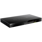 Коммутатор D-Link DMS-1100-10TP/A1A (L2) 8x1Гбит/с 2SFP+ 8PoE+ 240W настраиваемый