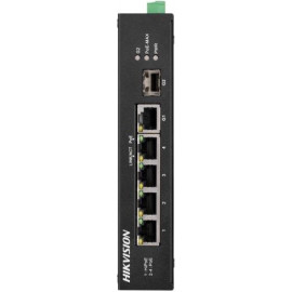 Коммутатор Hikvision DS-3T1306P-SI/HS 1SFP 3PoE 1PoE+ 1PoE++ 60W неуправляемый