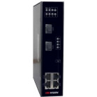 Коммутатор Hikvision DS-3T0306P 4x100Мбит/с 2SFP 4PoE+ 120W неуправляемый