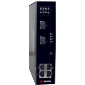 Коммутатор Hikvision DS-3T0306P 4x100Мбит/с 2SFP 4PoE+ 120W неуправляемый