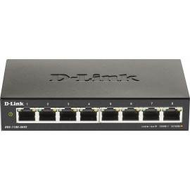 Коммутатор D-Link DGS-1100-08V2/A1A (L2) 8x1Гбит/с управляемый