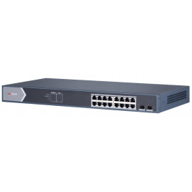 Коммутатор Hikvision DS-3E1518P-EI 16x1Гбит/с 2SFP 16PoE+ 225W управляемый
