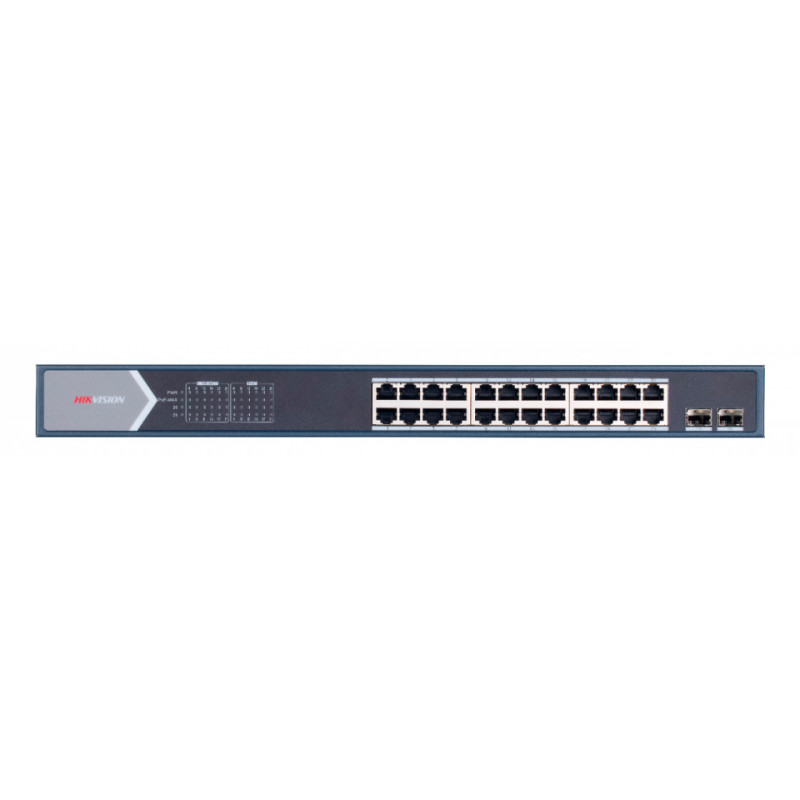 Коммутатор Hikvision DS-3E1526P-E 24x1Гбит/с 2SFP 24PoE+ 370W управляемый Коммутатор Hikvision DS-3E1526P-E 24x1Гбит/с 2SFP 24PoE+ 370W управляемый