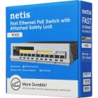 Коммутатор Netis P110C (L2) 10x100Мбит/с 8PoE+ 120W неуправляемый