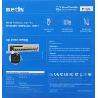 Коммутатор Netis P110C (L2) 10x100Мбит/с 8PoE+ 120W неуправляемый