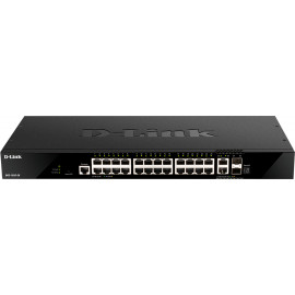 Коммутатор D-Link DGS-1520-28/A1A (L3) 24x1Гбит/с 2x10Гбит/с 2xКомбо(10GBase-T/SFP+) управляемый