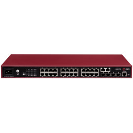 Коммутатор QTech QSW-3750-28T-POE-AC-R QSW-3750-28T-POE-АС-R (L2+) 24x1Гбит/с 4SFP 370W управляемый