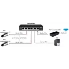 Коммутатор Osnovo SW-20600/D (L2) 6x100Мбит/с 4PoE 87W неуправляемый