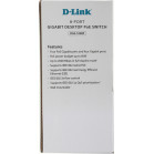 Коммутатор D-Link DGS-1008P/F1A 8x1Гбит/с 4PoE 80W неуправляемый