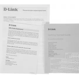Коммутатор D-Link DGS-1210-52MPP/E2A (L2) 48x1Гбит/с 4SFP 48PoE 740W управляемый