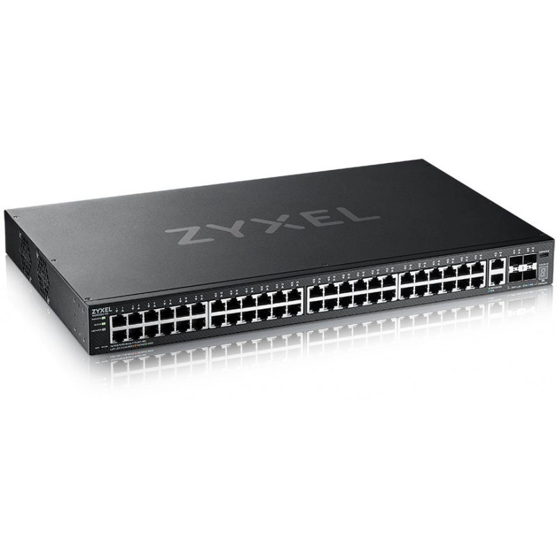 Коммутатор Zyxel NebulaFlex Pro XGS2220-54-EU0101F (L3) 48x1Гбит/с 2x10Гбит/с 4SFP+ управляемый