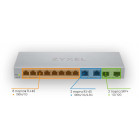 Коммутатор Zyxel XGS1210-12-ZZ0102F (L2) 8x1Гбит/с 2x2.5Гбит/с 2SFP+ управляемый