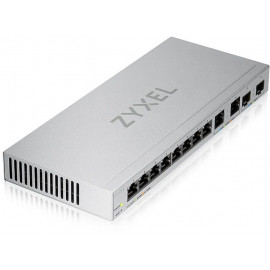 Коммутатор Zyxel XGS1210-12-ZZ0102F (L2) 8x1Гбит/с 2x2.5Гбит/с 2SFP+ управляемый