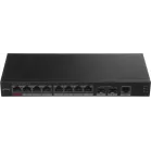 Коммутатор Dahua DH-S4210-8GT-110 (L2) 10x1Гбит/с 2SFP 8PoE 110W управляемый