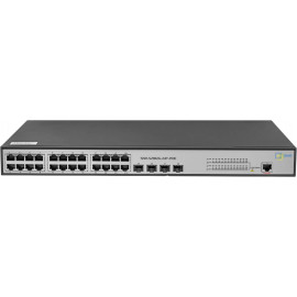 Коммутатор SNR SNR-S2982G-24T-POE-E (L2) 24x1Гбит/с 4SFP 24PoE 370W управляемый