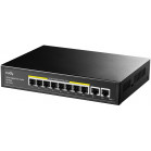 Коммутатор Cudy GS1010PE (L2) 10x1Гбит/с 8PoE+ 120W неуправляемый
