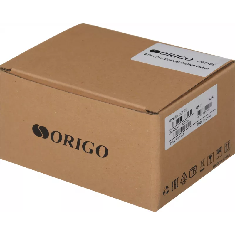 Коммутатор Origo OS1105 OS1105/A1A 5x100Мбит/с неуправляемый