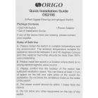 Коммутатор Origo OS2108 OS2108/A1A (L2) 8x1Гбит/с неуправляемый