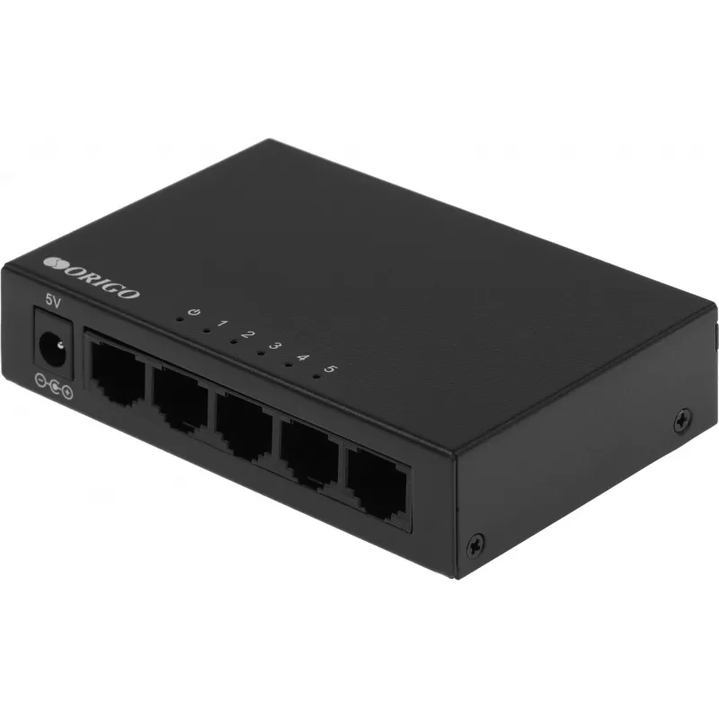Коммутатор Origo OS2205 OS2205/A1A 5x1Гбит/с неуправляемый