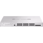 Коммутатор TP-Link Omada Pro S5500-24GP4XF (L2+) 24x1Гбит/с 4xКомбо(10GBase-T/SFP+) 4SFP+ 24PoE+ 384W управляемый