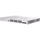 Коммутатор TP-Link Omada PRO S5500-24MPP4XF (L2+) 24x2.5Гбит/с 4xКомбо(10GBase-T/SFP+) 4SFP+ 16PoE+ 8PoE++ 500W управляемый