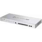 Коммутатор TP-Link Omada Pro S5500-8MHP2XF (L2+) 8x1Гбит/с 2xКомбо(10GBase-T/SFP+) 2SFP+ 8PoE+ 240W управляемый