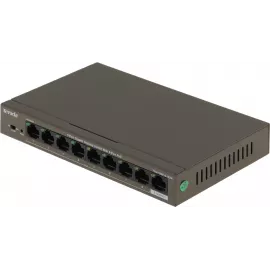 Коммутатор Tenda TEG1109P-8-102W (L2) 9x1Гбит/с 8PoE 92W неуправляемый