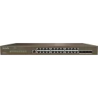 Коммутатор Tenda TEG3328F (L2) 24x1Гбит/с 4SFP управляемый