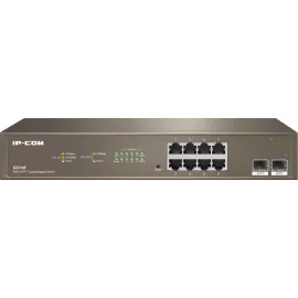 Коммутатор IP-Com G3310F (L2) 8x1Гбит/с 2xКомбо(1000BASE-T/SFP) 2SFP управляемый