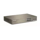 Коммутатор IP-Com G3310F (L2) 8x1Гбит/с 2xКомбо(1000BASE-T/SFP) 2SFP управляемый