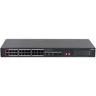 Коммутатор Dahua DH-S3228-24GT-240 (L2) 26x1Гбит/с 2xКомбо(1000BASE-T/SFP) 24PoE 240W неуправляемый