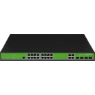 Коммутатор Digma DSW716G-4C-R (L2+) 16x1Гбит/с 4xКомбо(1000BASE-T/SFP) управляемый