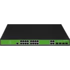 Коммутатор Digma DSP716G-4C-R300 (L2+) 16x1Гбит/с 4xКомбо(1000BASE-T/SFP) 300W управляемый