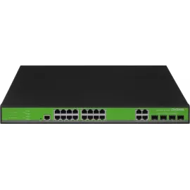 Коммутатор Digma DSP716G-4C-R300 (L2+) 16x1Гбит/с 4xКомбо(1000BASE-T/SFP) 300W управляемый