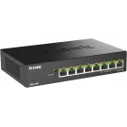 Коммутатор D-Link DMS-108P/A1A (L2) 8x2.5Гбит/с 8PoE 230W неуправляемый